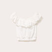 Top sans manches ecru femme