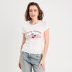 T-shirt manches courtes blanc femme