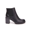 Bottines chelsea à talons noir femme