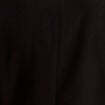 Blazer droit manches longues noir femme