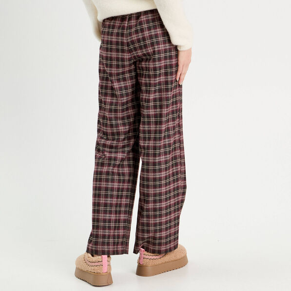 pantalon large bordeaux femme Pantalon large bordeaux femme