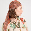 Foulard terracotta femme