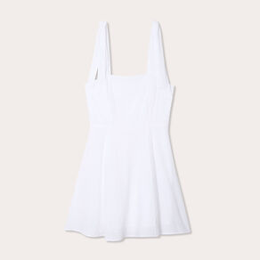 robe chasuble trapeze blanc femme Robe chasuble trapèze blanc femme