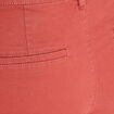 Pantalon chino 7/8ème vieux rose femme