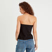Bustier sans manches noir femme