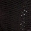 Débardeur cropped paillettes noir femme