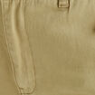 Pantalon droit cargo vert olive femme