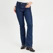 Jeans bootcut denim brut femme