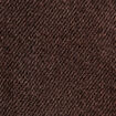 Robe chemise droite en jean marron foncé femme