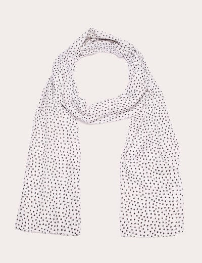 Foulard ecru femme