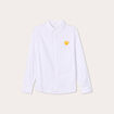 Chemise avec broderie ecru femme