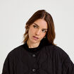 Veste ample manches longues noir femme