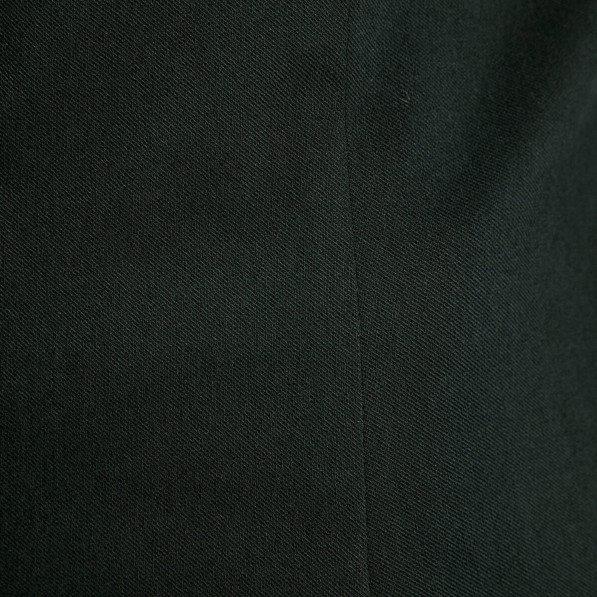 Robe droite boutonn&eacute;e vert fonc&eacute; femme