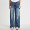 Jean wide leg taille basse denim triple stone femme