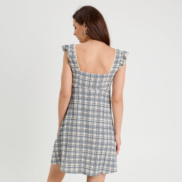 robe trapeze sans manches blanc femme Robe trapèze sans manches blanc femme