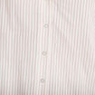 Blouse col v broderie manches 3/4 sable femme