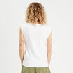 T-shirt manches courtes blanc femme
