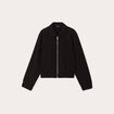 Veste zippée noir femme