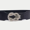 Ceinture bleu marine femme