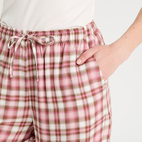 pantalon large taille haute rose femme Pantalon large taille haute rose femme