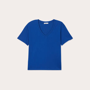 t shirt manches courtes bleu electrique femme T-shirt manches courtes bleu electrique femme