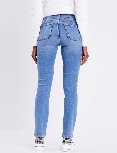 Jeans regular stretch denim double stone femme