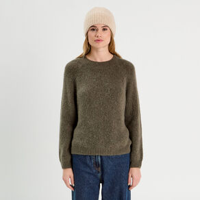 pull manches longues vert kaki femme Pull manches longues vert kaki femme