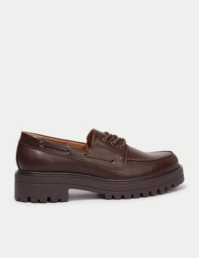 Chaussures marron femme