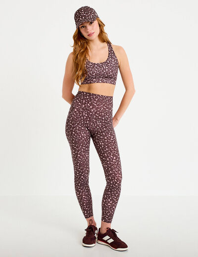 Brassi&egrave;re de sport fines bretelles violet femme
