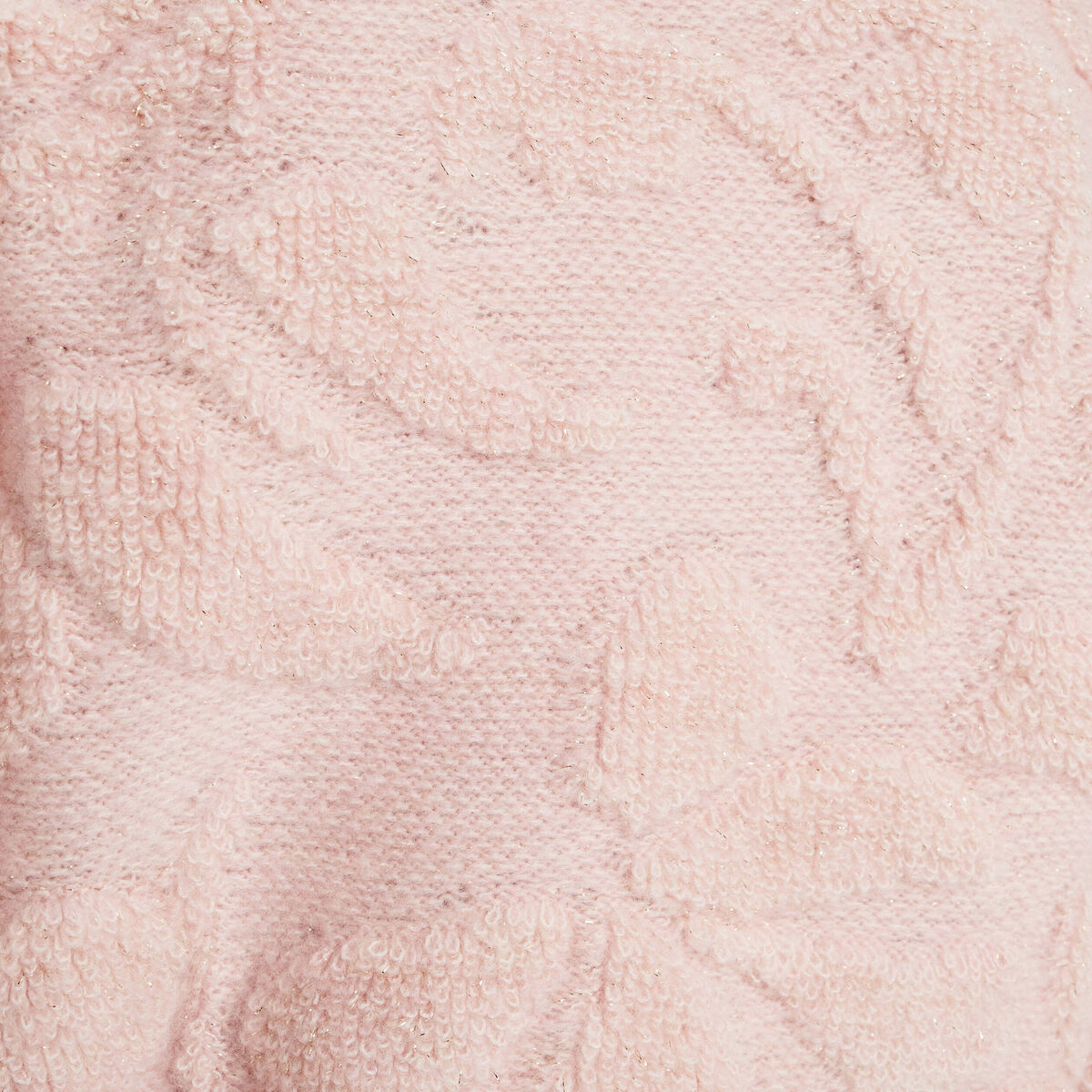 Pull manches longues rose clair femme
