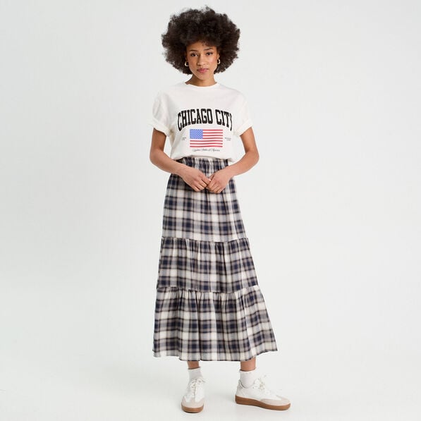 jupe longue evasee bleu marine femme Jupe longue évasée bleu marine femme