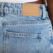 Bermuda en jean denim triple stone femme