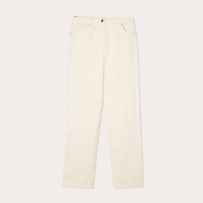 pantalon straight velours ecru femme Pantalon straight velours ecru femme