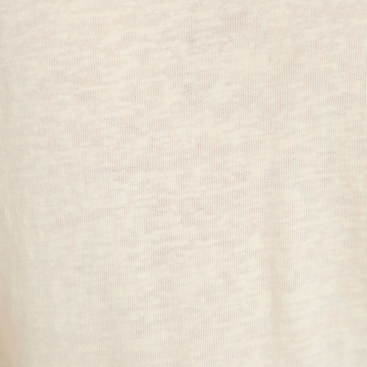 T-shirt manches courtes ecru femme