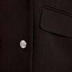 Veste blazer ajustée noir femme