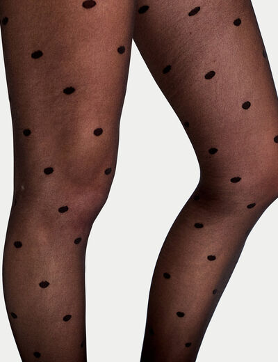 Collants noir femme