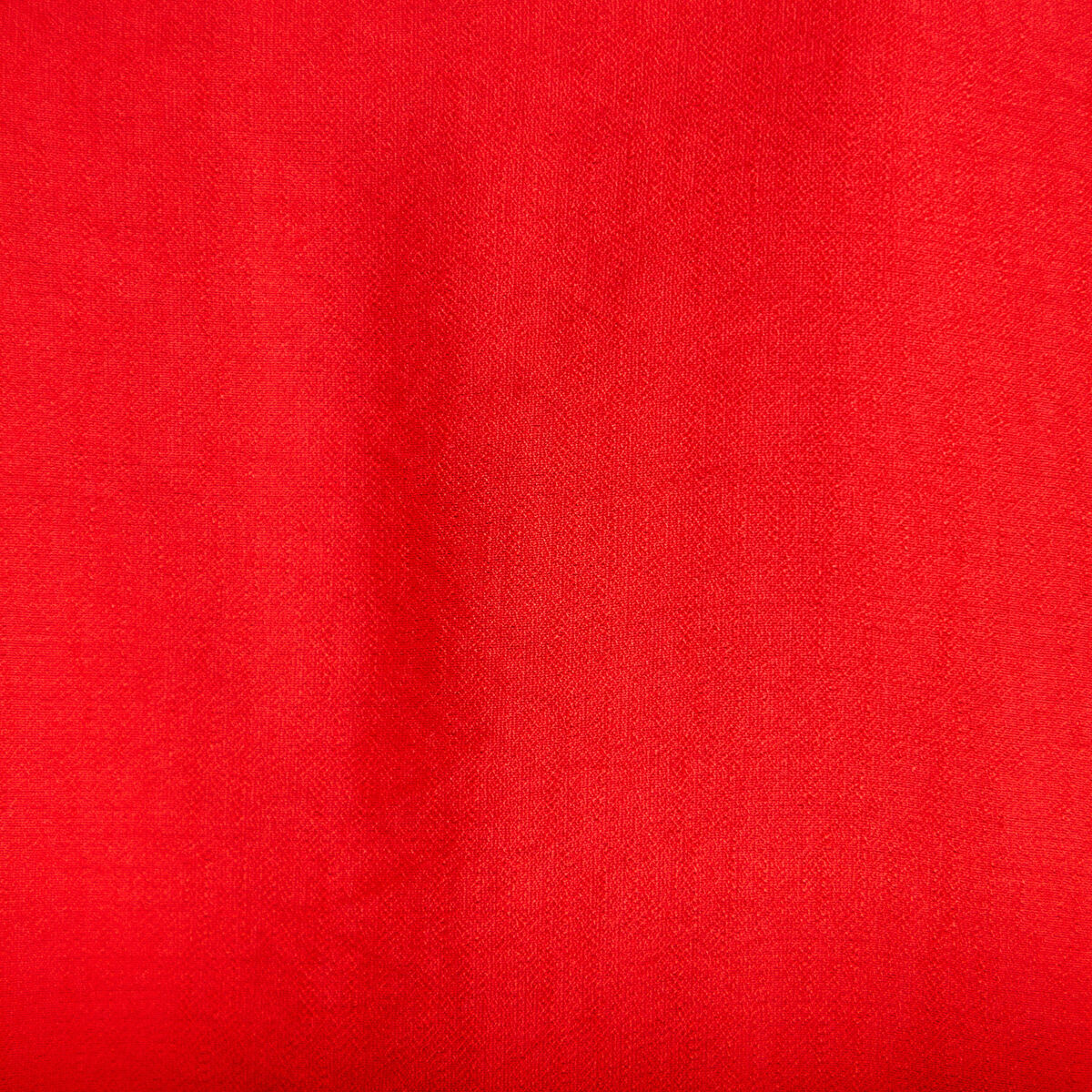 Chemise droite manches courtes rouge femme