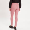Jeans slim 5 poches vieux rose femme