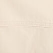 Veste droite col montant ecru femme
