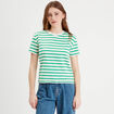 T-shirt manches courtes blanc femme