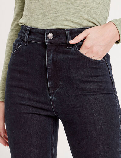 Jeans thermique skinny denim brut femme