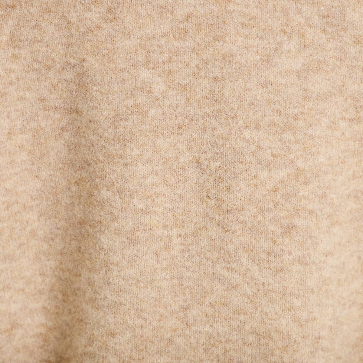 Gilet brod&eacute; col v manches longues beige femme