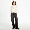 Veste bouclette sans manches col montant sable femme