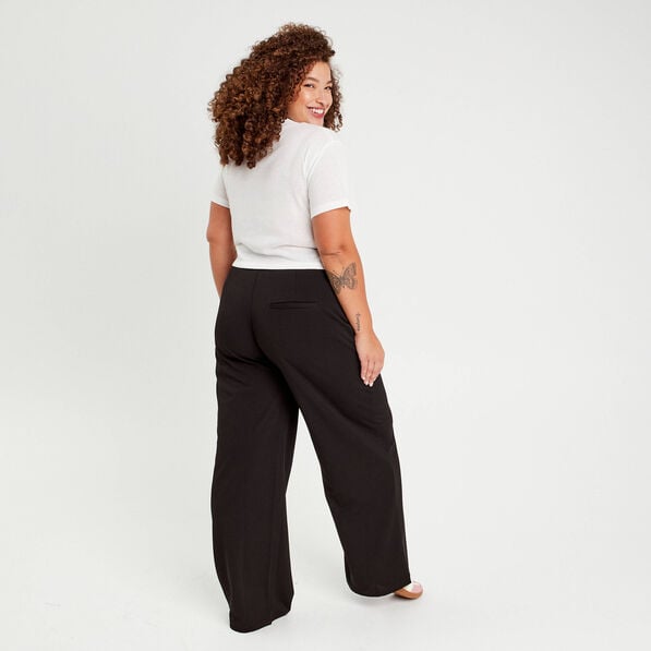 pantalon large noir femme Pantalon large noir femme