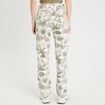 Jeans straight taille haute blanc femme