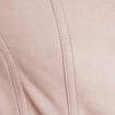 Veste droite zippée sable femme