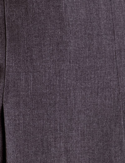 Jupe courte évasée gris foncé femme