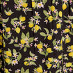 Robe évasée bretelles fines noir femme