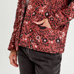 Veste effet matelassé rose femme