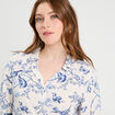 Chemise manches longues blanc femme